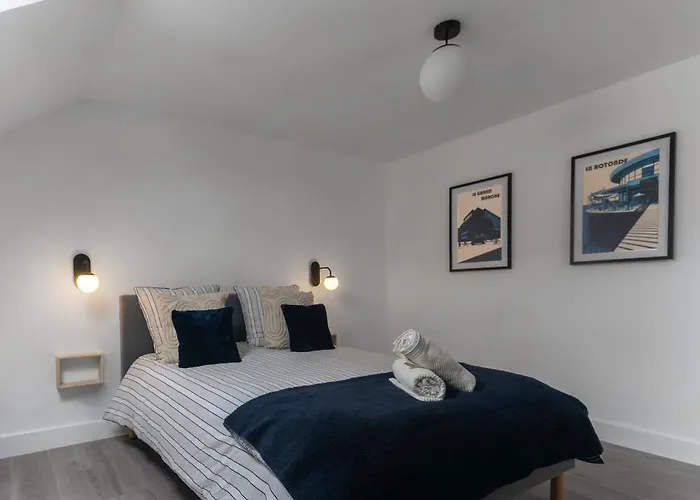 Le 108 - Design, 2 Chambres, Quartier Thermal *