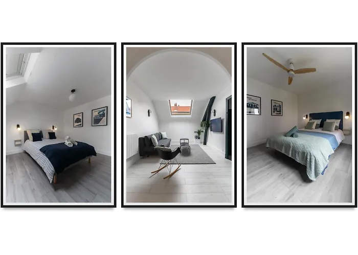 Apartman Le 108 - Design, 2 Chambres, Quartier Thermal